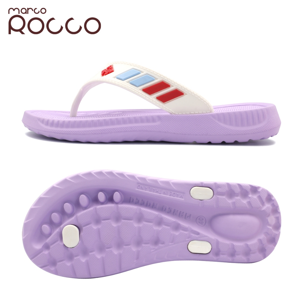 Marco Rocco รองเท้าแตะ รองเท้าแตะแบบหูหนีบผู้หญิง กันลื่น นุ่ม 2.5cm พื้นหนา ใส่ในบ้าน ลําลอง แฟชั่น น่ารัก MR8004W