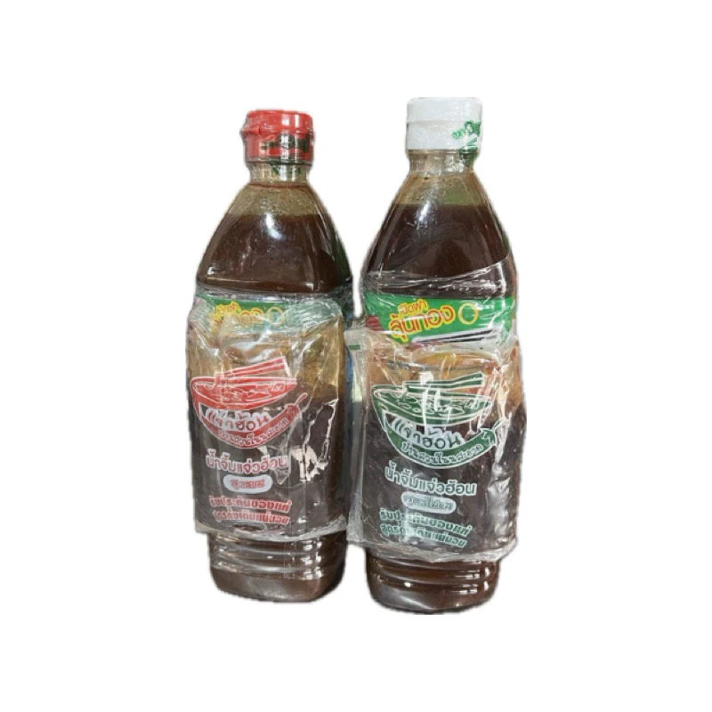 แจ่วฮ้อนบ้านสวนโนนสะอาดขนาด700ml. แถมน้ำจิ้มทุกขวด