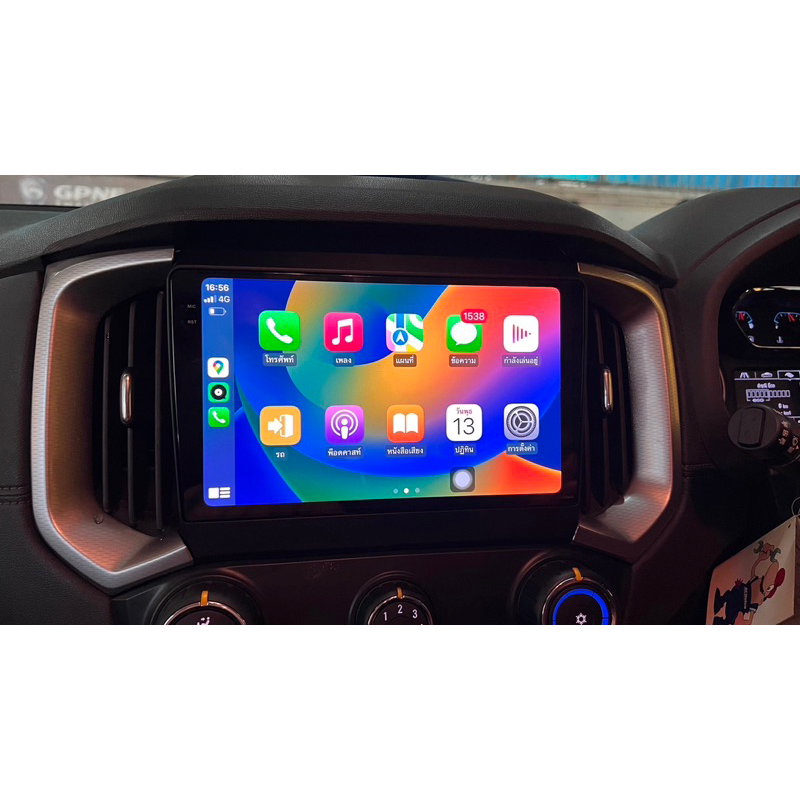 จอแอนดรอยด์ตรงรุ่นเชฟโรเล็ตปี 2017 จออัลฟ่าคุตติรุ่นคิว alpha coustic Q10แรม6รอม128