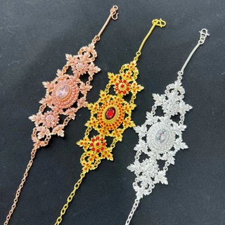 Accessories รัดแขน สีทองสีเงินสีนาค ชุดไทยสวยๆ เครื่องประดับชุดไทย พร้อมส่งในไทย