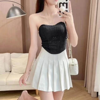 เสื้อสายแซ่บ เกาะอกใส่เที่ยว ****ตัวเล็ก อ่านก่อนกดสั่ง****