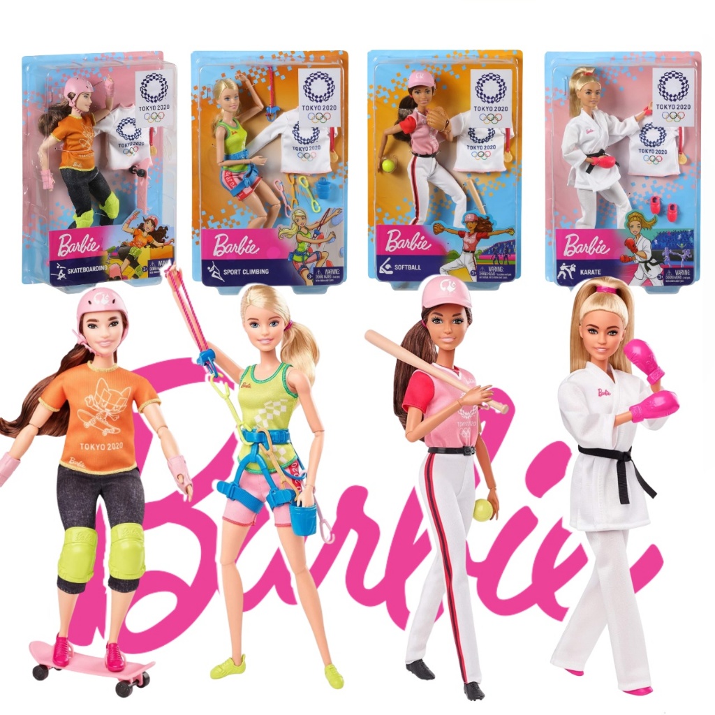 (โปรล้างสต๊อก) ตุ๊กตาบาร์บี้ Barbie TOKYO 2020 ลิขสิทธิ์แท้100%