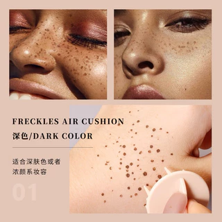 พร้อมส่ง คุชชั่นกระ JULIA POP FRECKLES AIR CUSHION ที่แต้มกระ กระปลอม