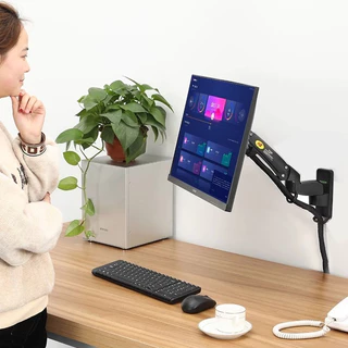 Wall-mounted display bracket North Bayou NB F150 ขาแขวนจอมอนิเตอร์ ขาแขวนจอทีวี ขาแขวนจอคอมพิวเตอร์ แบบติดผนัง 17-35"