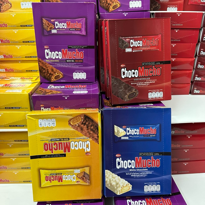 Choco Mucho ช็อกโกแลต คาราเมล เวเฟอร์ โรล