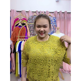 เสื้อลูกไม้ อก42-56 เสื้อคนแก่ เสื้อผ้า ผู้ใหญ่ รุ่น4205-5605ดาวกระจาย