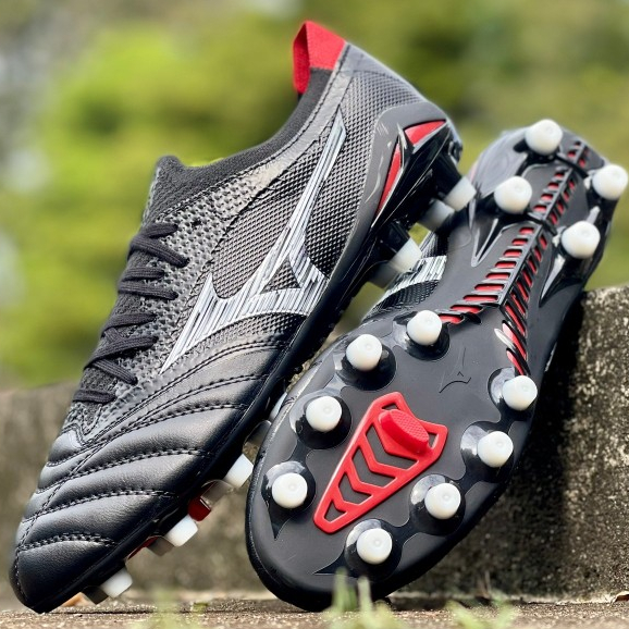 รองเท้า สตั๊ด ฟุตบอล นก มิซูโน่ Mizuno Morelia Neo IV Japan รุ่นท็อป ฟรี แถม ถุงผ้า + ดันทรง + กล่อง ถ่ายจากสินค้าจริง