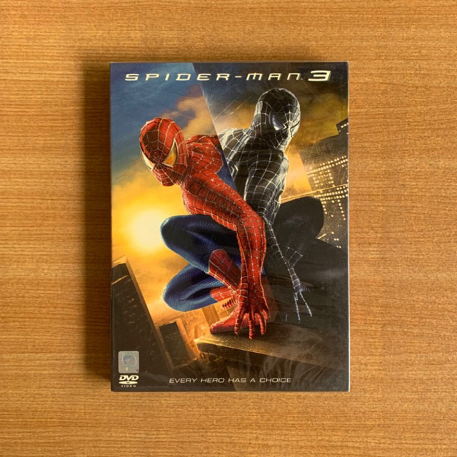DVD : Spider-Man 3 (2007) ไอ้แมงมุม ภาค 3 [มือ 1 ปกสวม] Marvel / Sam Raimi / Tobey Maguire / ดีวีดี หนัง แผ่นแท้ ตรงปก