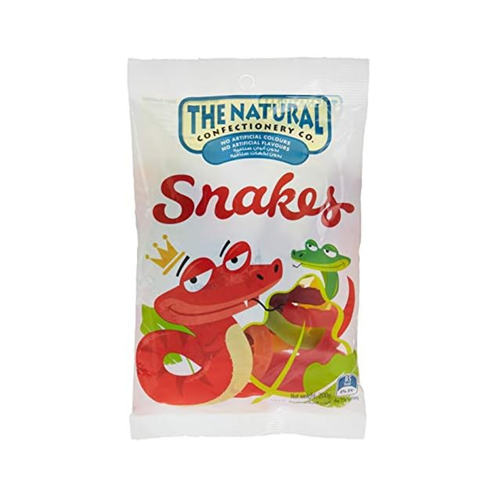 Snakes Jelly The Natural Confectionery Co. 260g ขนม เจลลี่ เยลลี่