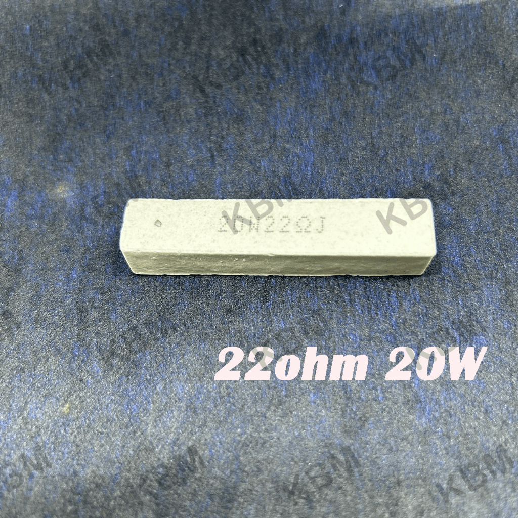 Resistor ตัวต้านทาน 22ohm 20W 30ohm 10W 33ohm 20W 33ohm 30W 39ohm 20W 47ohm 20W