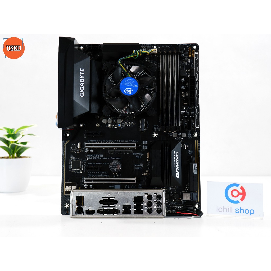 ชุดซีพียูพร้อมเมนบอร์ด CPU : INTEL CORE I5-7600 + MB : GIGABYTE GA-Z270X-ULTRA GAMING P13216