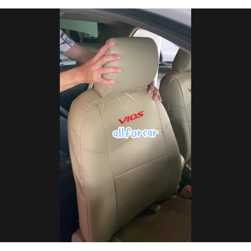 หุ้มเบาะ Vios ตัดตรงรุ่น หุ้มเบาะหนัง vios แบบสวมทับ เบาะวีออส เบาะvios