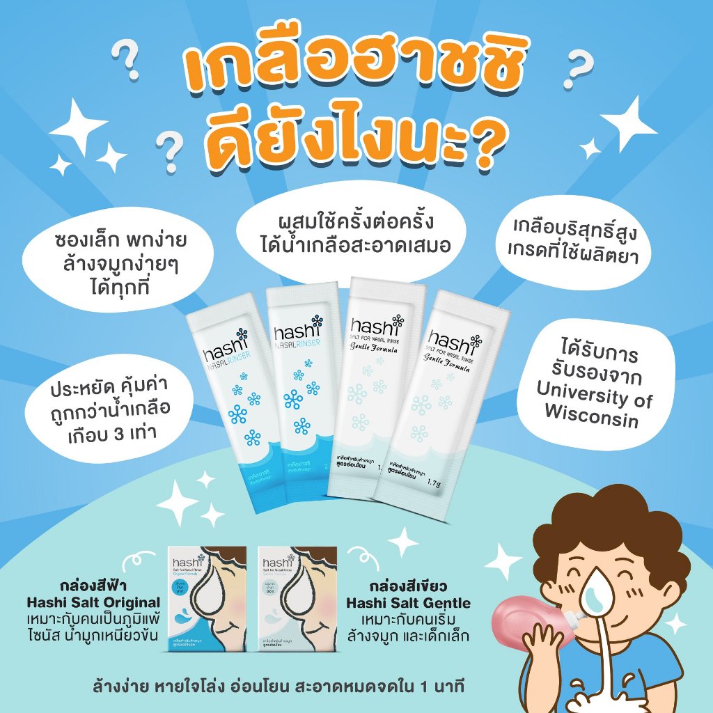 📫ส่งด่วนพิเศษตัดรอบ5โมง📫Hashi Baby Drop ฮาชชิ น้ำเกลือหยดจมูก สำหรับเด็กเล็ก  ช่วยให้น้ำมูกนิ่ม - รูปที่ 4