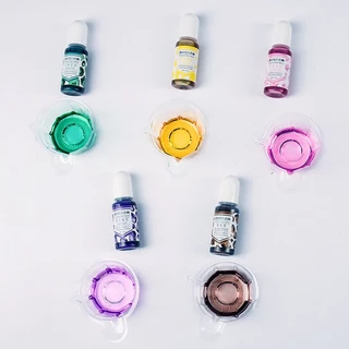 พร้อมส่ง!! สีผสมเรซิ่น สีใส คุณภาพดี ติดทนไม่ซีดเร็ว รุ่นอัญมณี (03RS004)