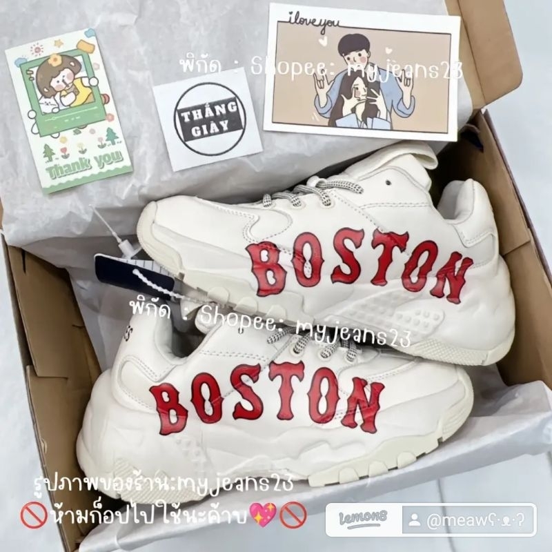 🔥ลดพิเศษ🔥MLB BIG BALL Chunky MONO HEEL พร้อมส่ง