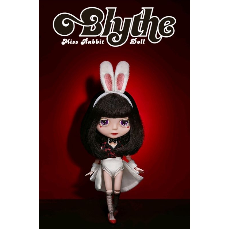 (พร้อมส่ง) ป็อปมาร์ท Blythe Miss Rabbit Doll BJD