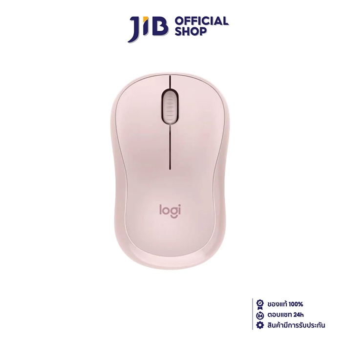 BLUETOOTH MOUSE (เมาส์บลูทูธ) LOGITECH M240 BLUETOOTH (ROSE)