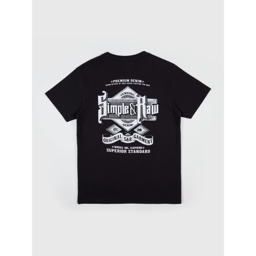 Simple&Raw – Ts704 Western Heritage (Black) ราคา ถูกที่สุด ดีลบีเคเค แกลเลอรีภาพที่ 4