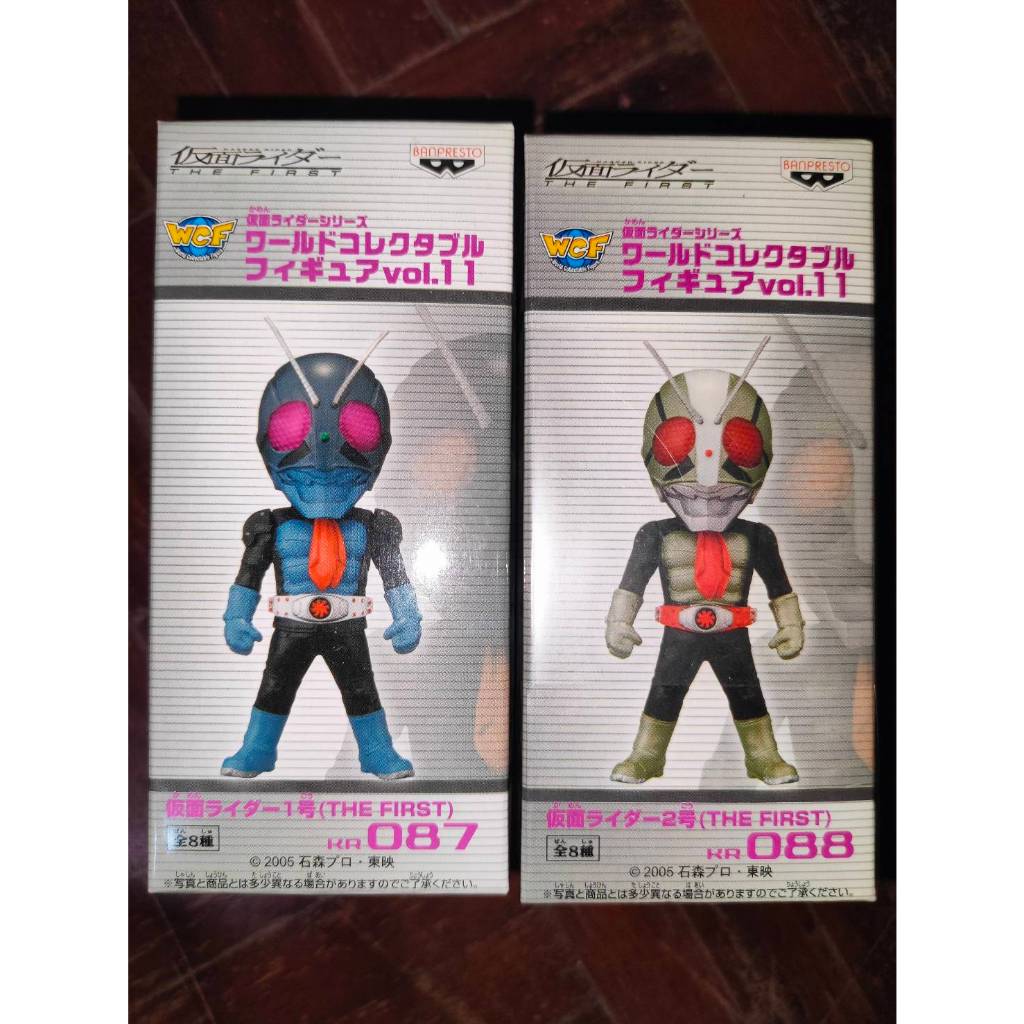 WCF Kamenrider ไรเดอร์ ของแท้ Jp คู่ ไรเดอร์เดอะเฟริส V1 The First, V2 The First