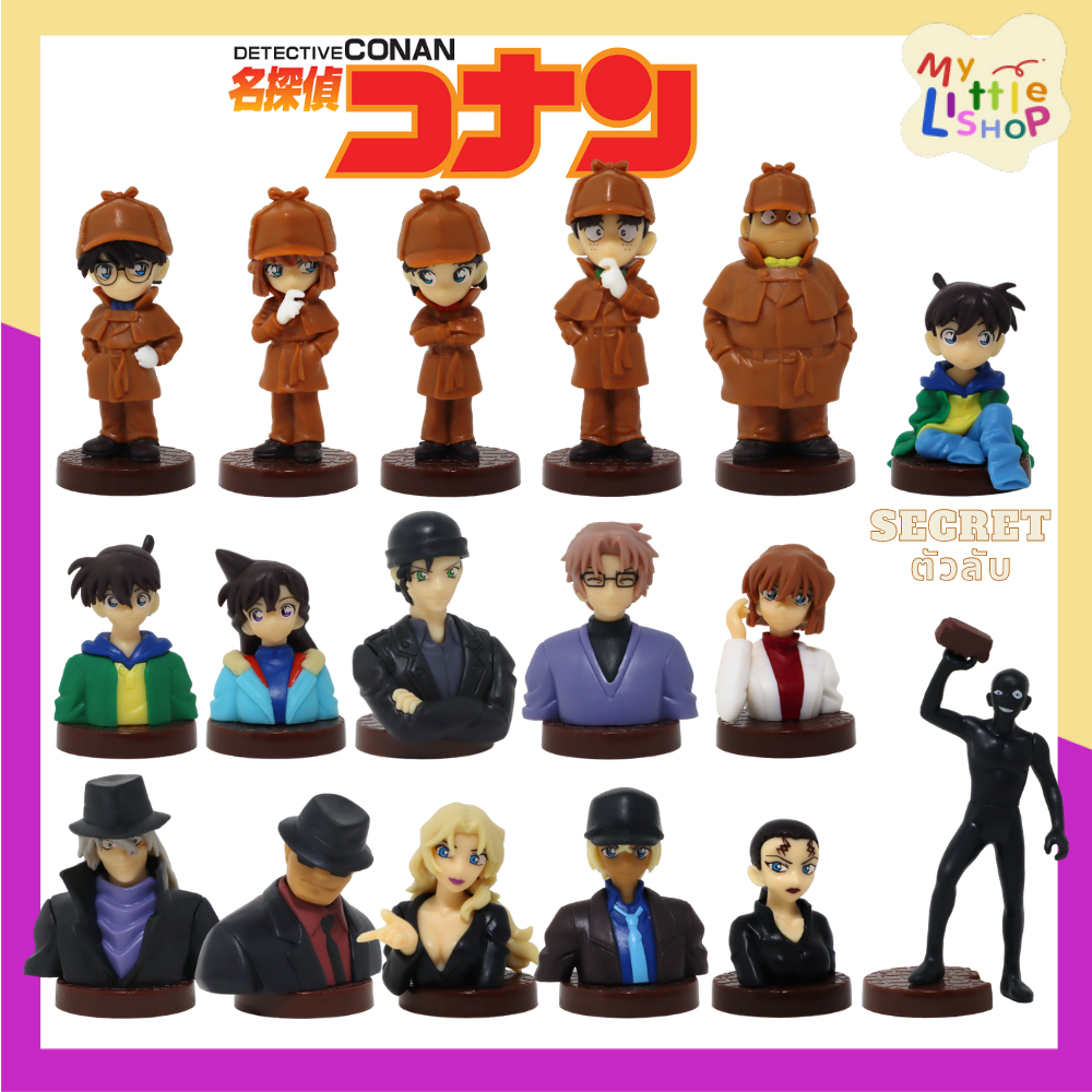 🌈พร้อมส่ง🌈โมเดล โคนัน Case Closed Detective Conan Choco Egg Mini Figure Vol.3 Furuta งานคัดเกรด ลิขสิทธิ์แท้💯