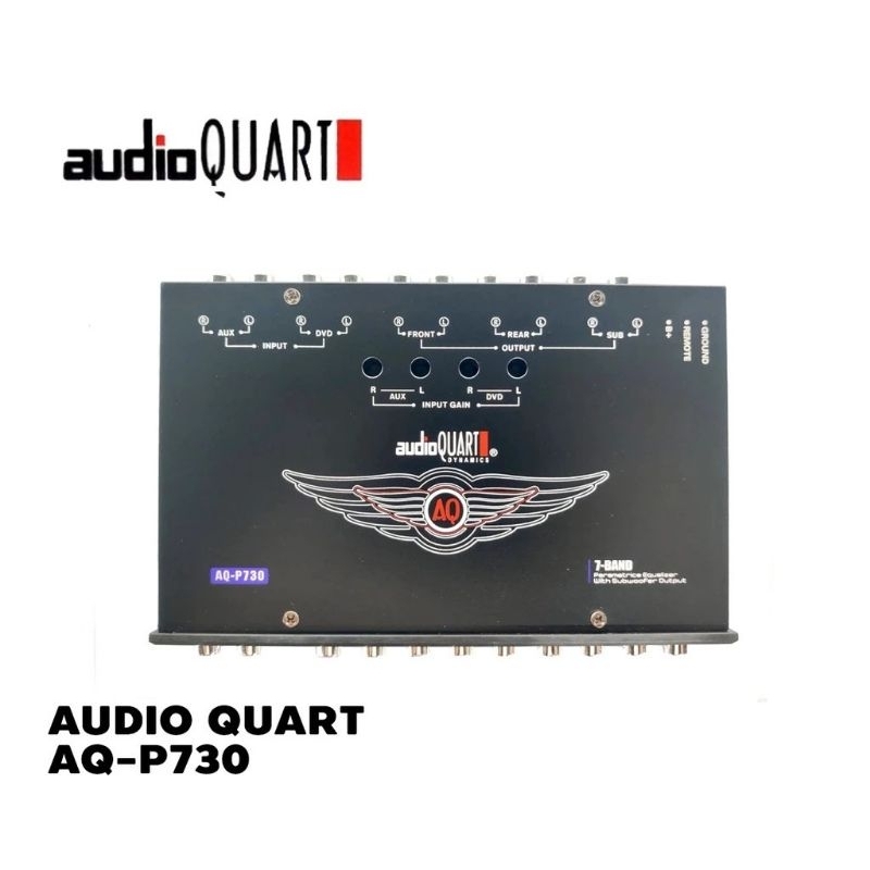 AQ-P730 Audio Quart pre-amp7band