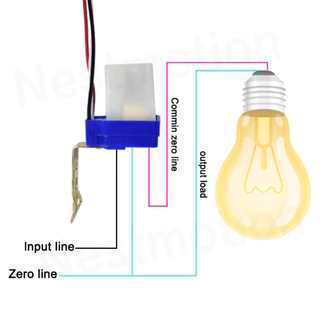 สวิตช์แสงแดด สวิตซ์อัตโนมัติ เปิดปิดอัตโนมัติ 50-60Hz Photocell สวิตช์ไฟถนนตัวควบคุมภาพเซ็นเซอร์ - Sensor Street Light