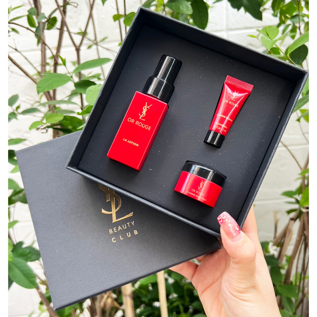 ซต-แดง YSL Yves Saint OR Rouge Set  - OR Rouge La Lotion 30ml.  โลขั่น เข้มข้น ปลอบประโลมแทรกซึมได้
