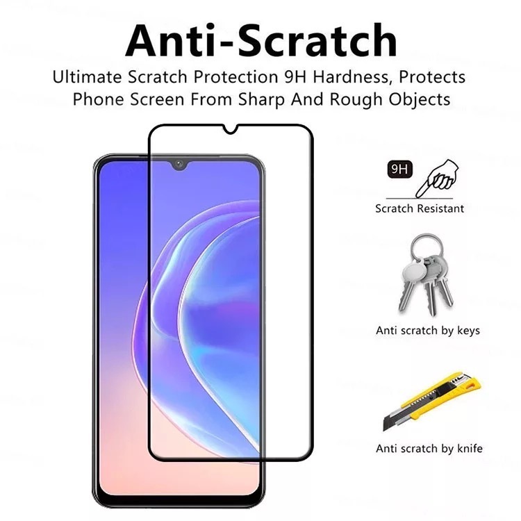 ฟิล์มกระจก 5D เต็มจอ For ZTE Blade A51 A51S A34 A72 V50 Design Temperedglass