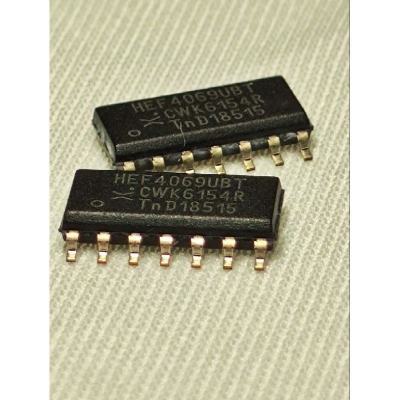 HEF4069UBT SOP14 HEF4069 HCF4069 CD4069UBM HEF4069BT SOP-14 แท้ เสถียรในการทำงาน Philips