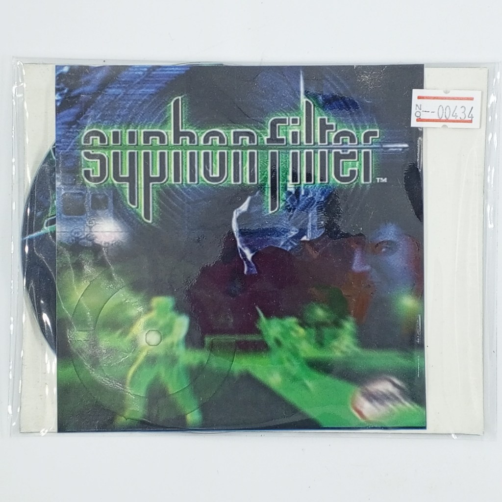 [00434] SYPHON FILTER (EU) แผ่นเกมก็อปปี้ PS1 แผ่นเกมปั๊มโรงงาน มือสองสภาพดี