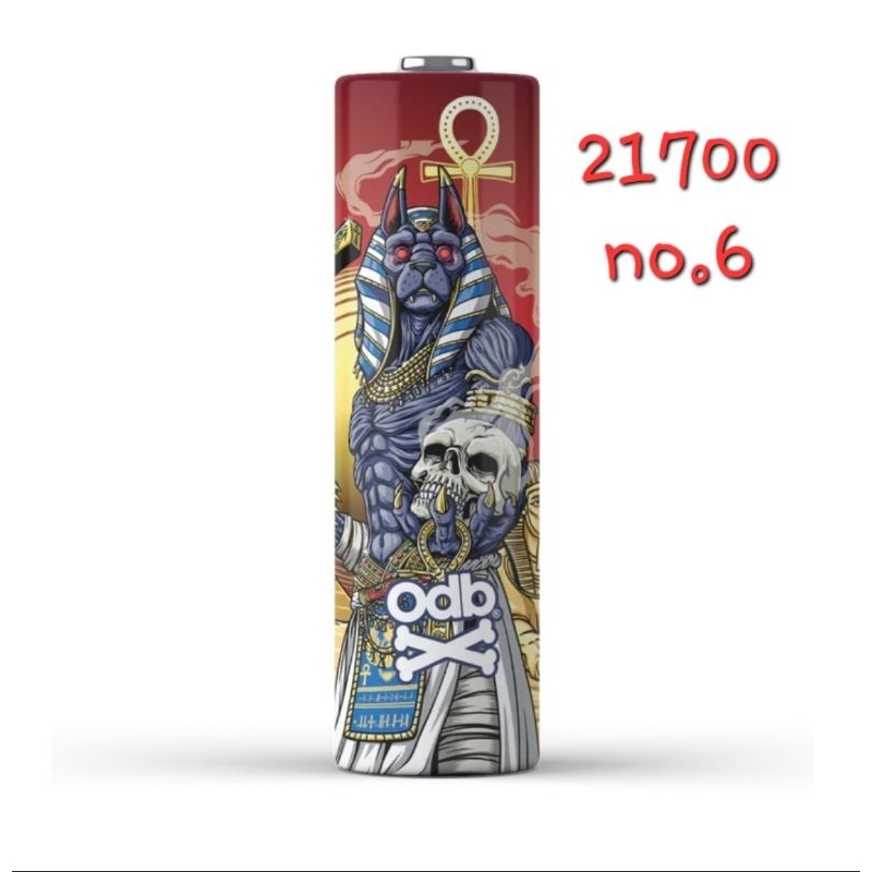 ปลอกถ่าน odb ขนาด 21700 ของแท้ no.6