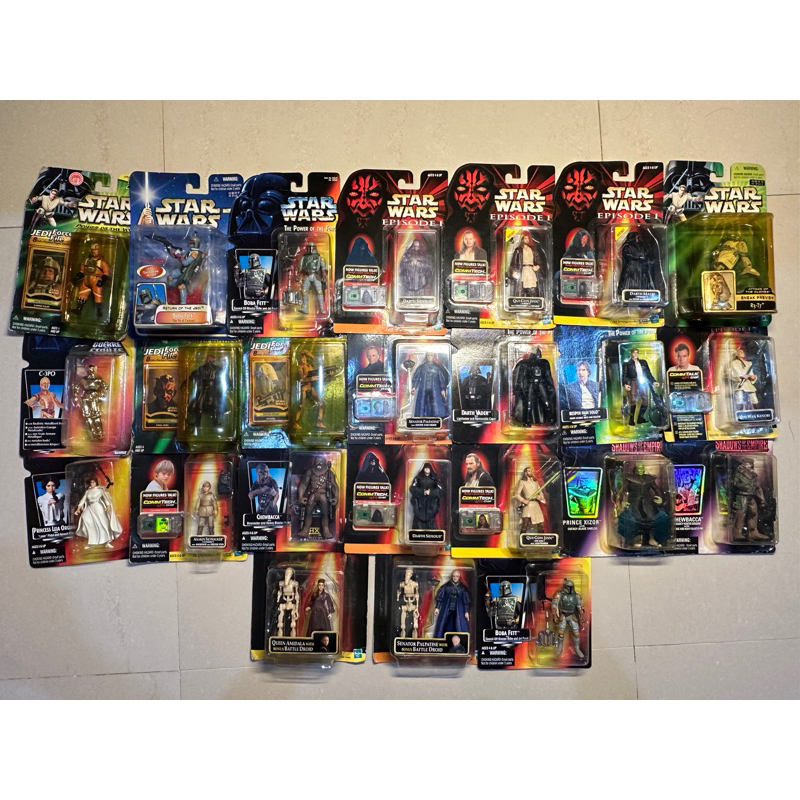 Action Figure Star Wars Episode 1, Action Figure Star Wars" Attack of The Clones" ของแท้จากค่าย Hasb