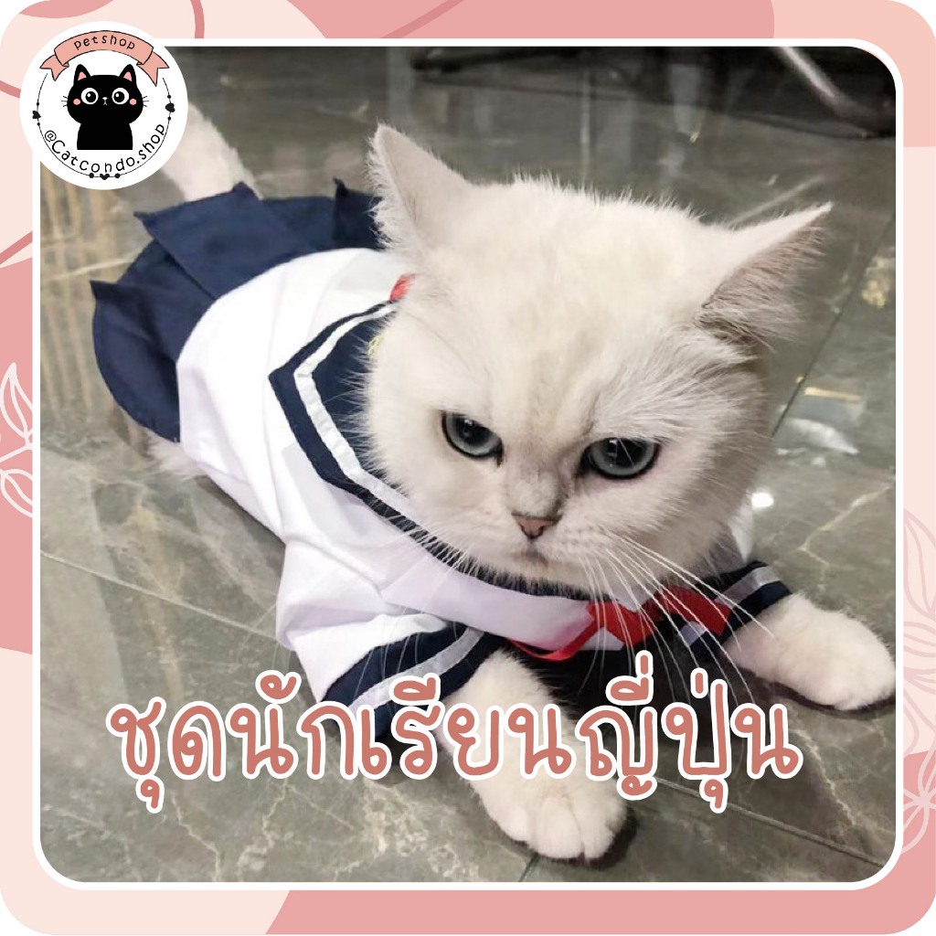 ชุดญี่ปุ่น เสื้อผ้าสัตว์เลี้ยง เสื้อแมวชุดหมา ชุดสุนัข ผ้าระบายอากาศ