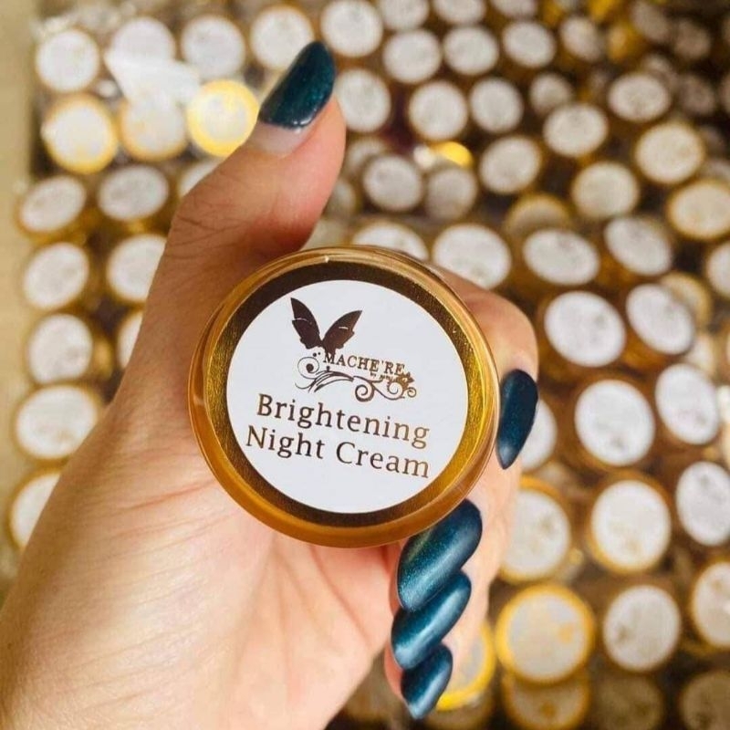 มาเชอรี่ Mache’re Brightening Night Cream ครีมบำรุงกลางคืน ขนาด5กรัม ราคา ถูกที่สุด ดีลบีเคเค