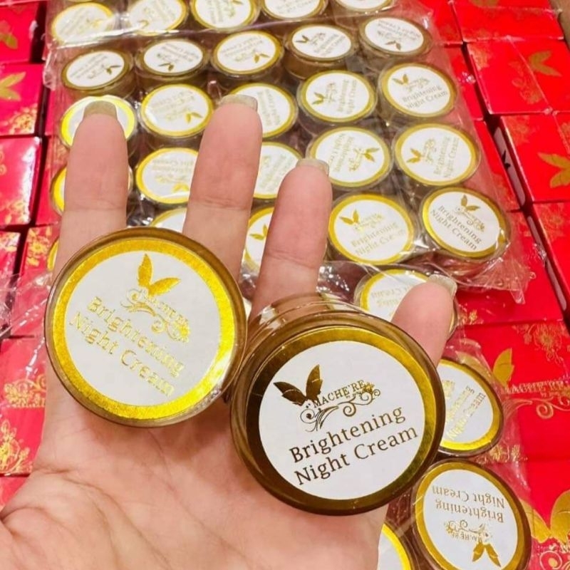มาเชอรี่ Mache’re Brightening Night Cream ครีมบำรุงกลางคืน ขนาด5กรัม ราคา ถูกที่สุด ดีลบีเคเค แกลเลอรีภาพที่ 9