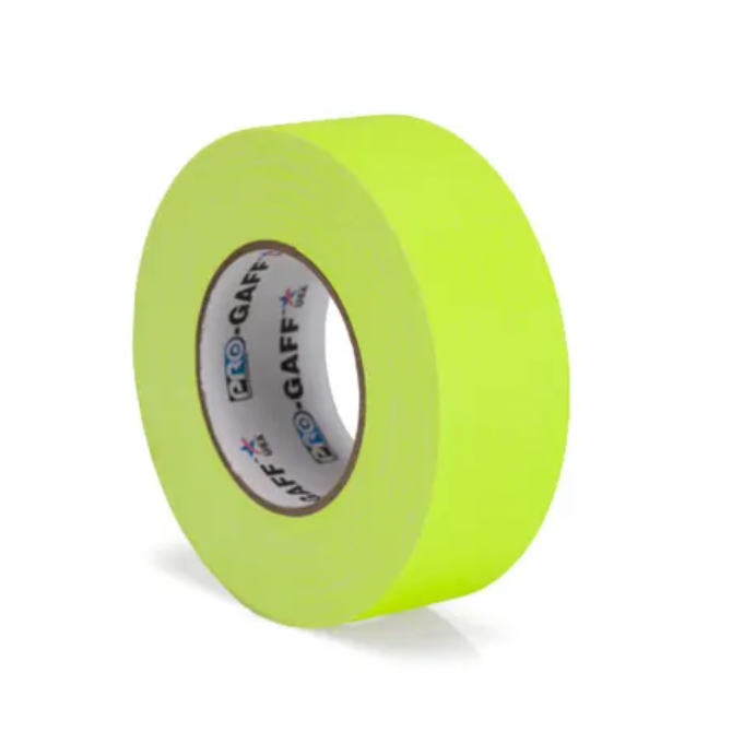 Pro-Gaff 2" Gaffer Tape - Fluorescent