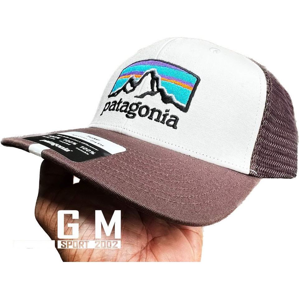 ใหม่แท้ นําเข้า พร้อมส่ง✅ Patagonia Men's Fitz Roy Horizons Trucker Hat ปาตาโกเนีย หมวก แก๊ป กันแดด ปรับขนาดได้