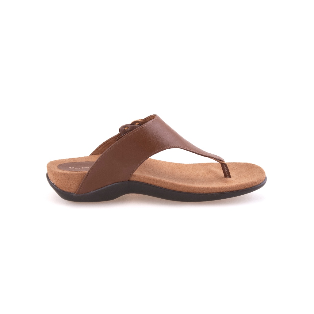 Dortmuend F-Series JF127 008-049 Tan-Lead "Flats & Comfort" รองเท้าส้นเตี้ยเพื่อสุขภาพ