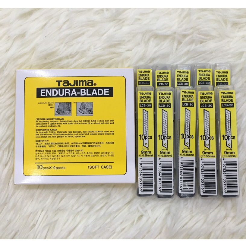 ใบมีดคัลเตอร์ ทาจิมาเล็ก (แพ็ค 100 ใบ ) LCB-30/22-5001
