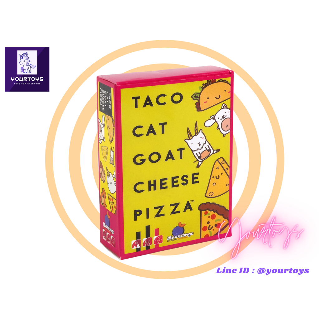 Taco Cat Goat Cheese Pizza Board Game - บอร์ดเกม