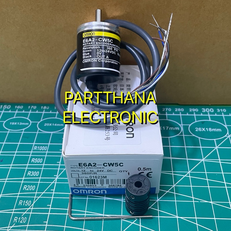 E6A2-CW5C ENCODER 360P/R 500P/R สายยาว 0.5M พร้อมส่งในไทย🚛💨
