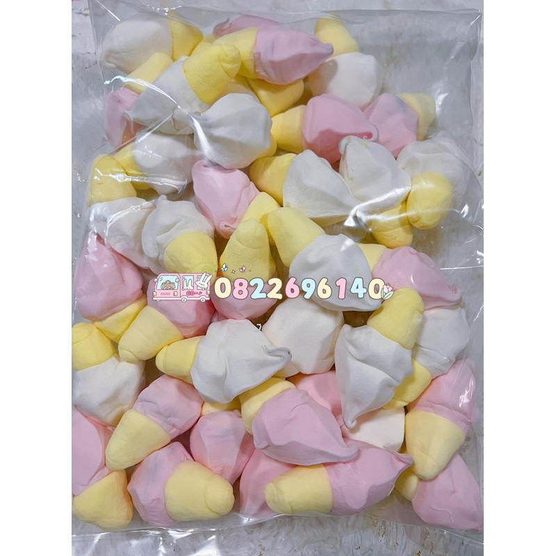 🩷🍦มาร์ชเมลโล่ไอติมสอดใส้ช็อคโกแลต300กรัม