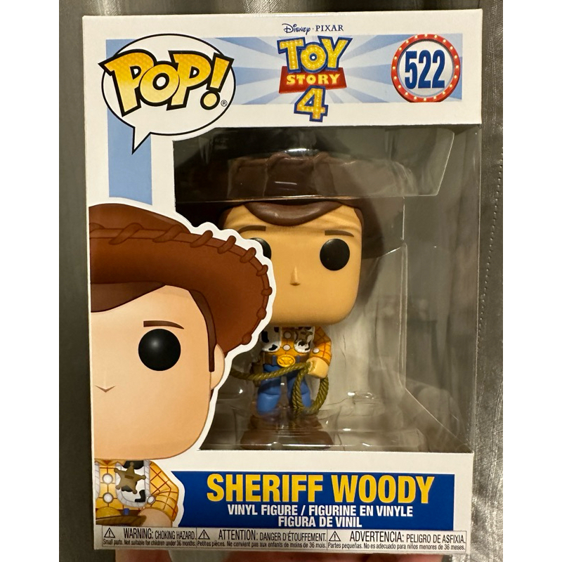 Funko pop Sheriff Woody Disney Toy Story4 ของแท้