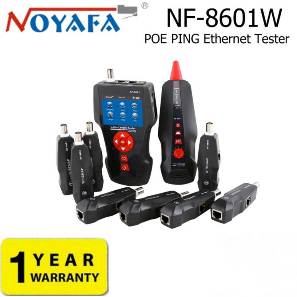 NOYAFA NF-8601W POE PING Ethernet Tester