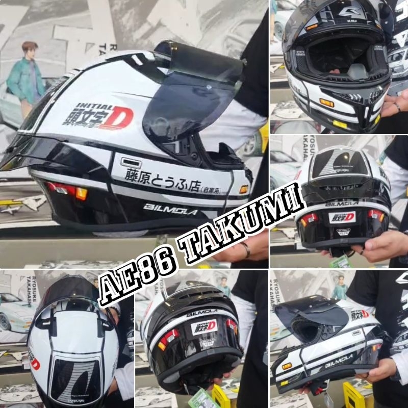 Bilmola หมวกกันน็อค RAPID RSLT × INITIAL D Limited 2023