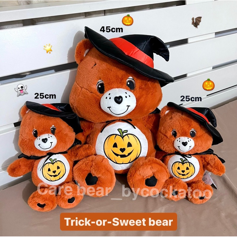 พร้อมส่ง🎃👻ตุ๊กตาหมีแคร์แบร์ Trick-or-Sweet bear(Halloween Collection)แคร์แบร์ฮาโลวีน