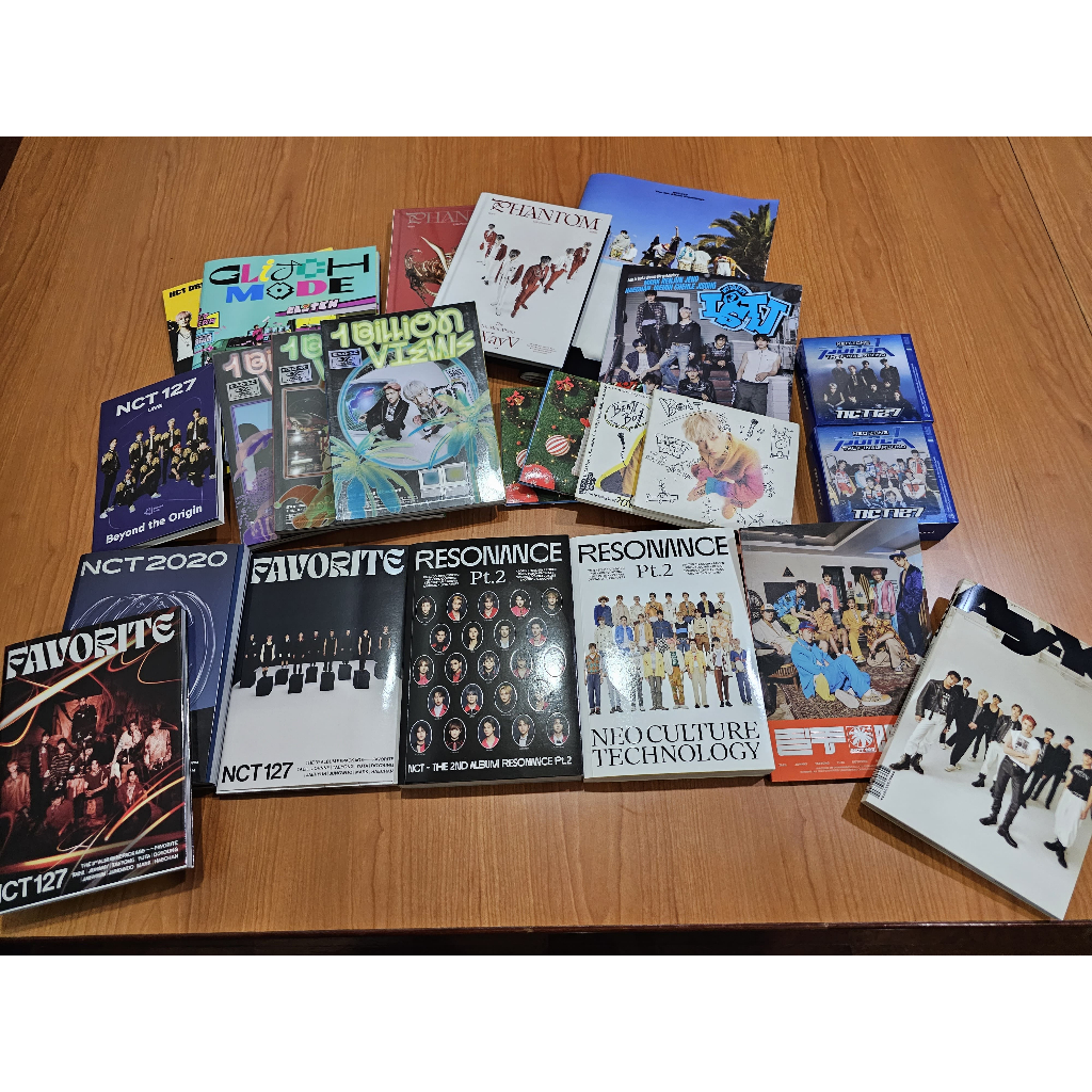 อัลบั๊มเปล่า (EXO, EXO-SC, NCT, NCT127, NCT DREAM, WAY V)