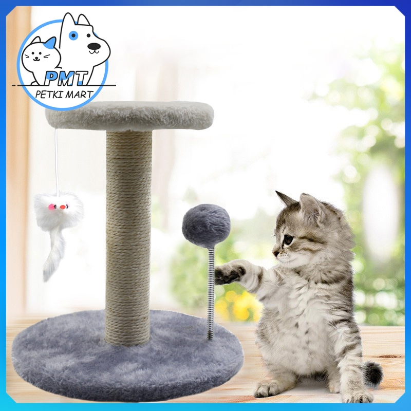 【มีอยู่ในสต็อก】PMT ที่ลับเล็บแมว 2ชั้น ที่ลับเล็บแมว ลับเล็บแมว คอนโดแมว ของเล่นแมว คอนโดแมวราคาถูก 