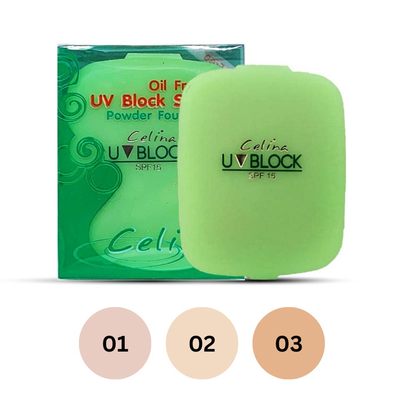 Celina รีฟิลแป้งพริตตี้ ผสมรองพื้น UV Block SPF15 11กรัม