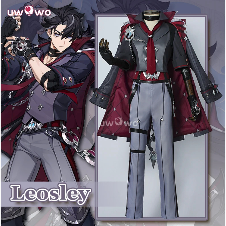 UWOWO Collab Series: Game Genshin Impact Wriothesley Cosplay Costume Full Set Halloween Carnival Cos